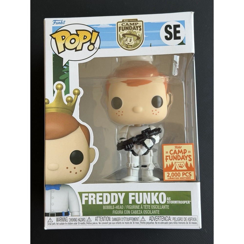 Funko Pop! Freddy Funko as a Stormtrooper Camp Fundays Limited 2000 Pieces